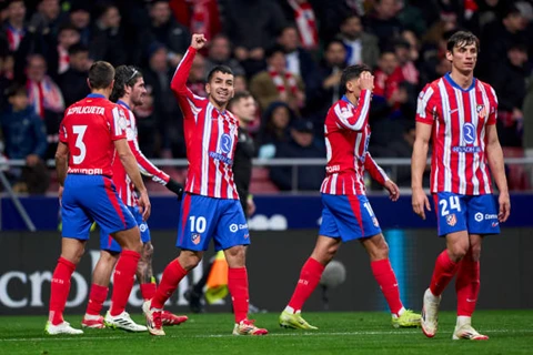 إلى نصف النهائي.. أتلتيكو مدريد يكتسح خيتافي بخماسية في كأس ملك إسبانيا